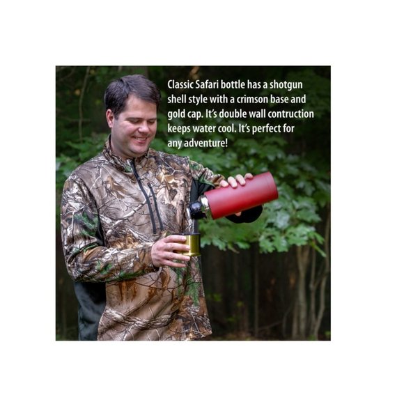 Shotgun Shell Style Thermos Vacuum Bottle 33.8oz (1L) - Picture 6 of 6